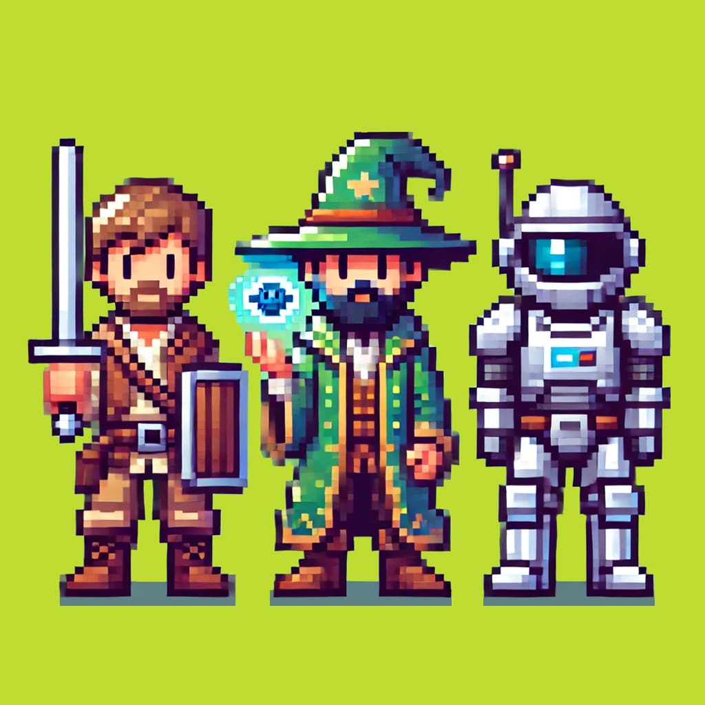 Pixel Art Characters